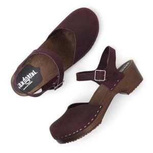 Sandgrens Women's Clogs, Saragasso Sandal, Plum